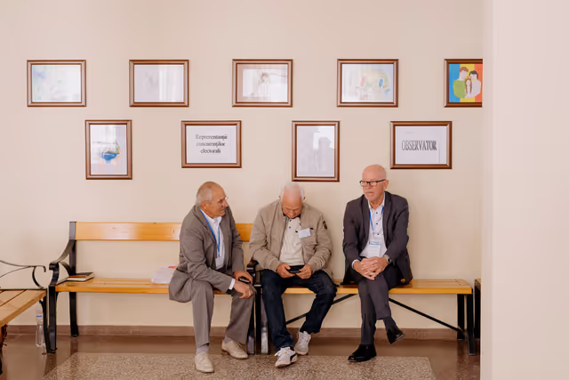 Photo 30 : Election Observation Delegation - Parliamentary Elections in Moldova.