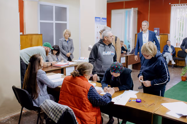 Photo 25 : Election Observation Delegation - Parliamentary Elections in Moldova.