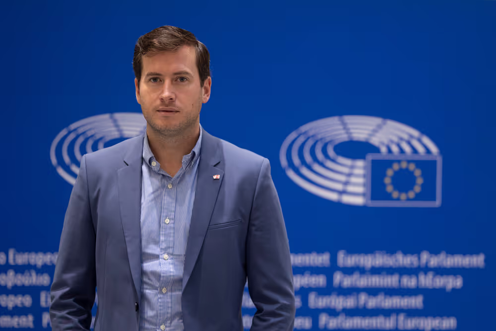 Kristoffer STORM in the EP in Brussels