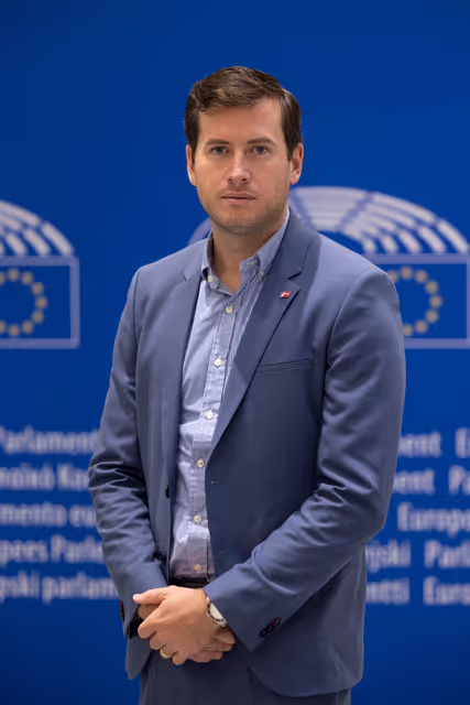 Foto 14: Kristoffer STORM in the EP in Brussels