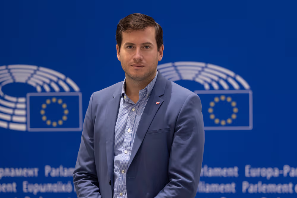 Kristoffer STORM in the EP in Brussels