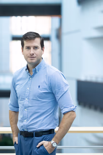 Foto 2: Kristoffer STORM in the EP in Brussels