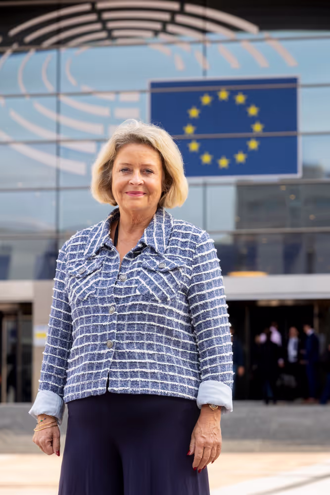 Stine BOSSE in the EP in Brussels