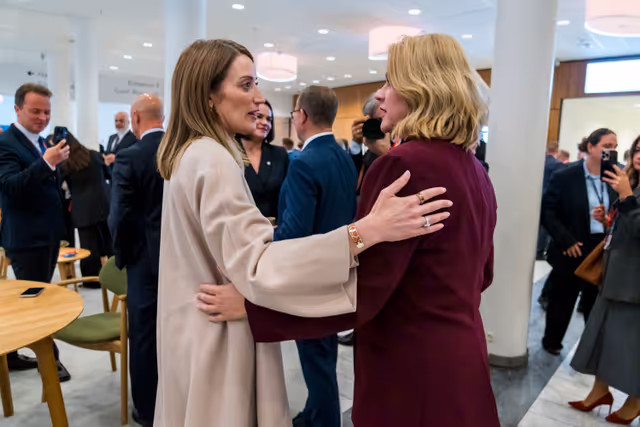 Suriet 14: Roberta METSOLA, EP President participates at the Meeting of the European Political Community (EPC) in Copenhagen, Denmark