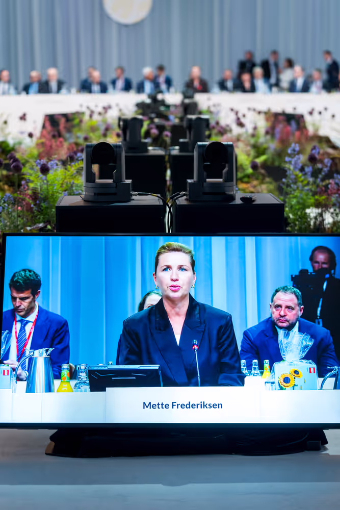 Roberta METSOLA, EP President participates at the Meeting of the European Political Community (EPC) in Copenhagen, Denmark