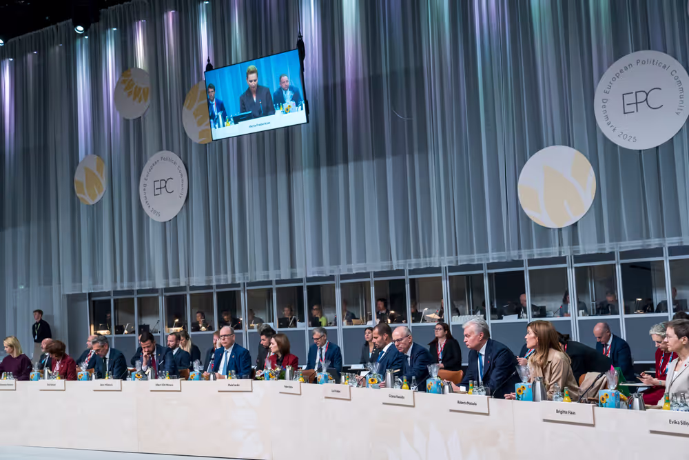 Roberta METSOLA, EP President participates at the Meeting of the European Political Community (EPC) in Copenhagen, Denmark