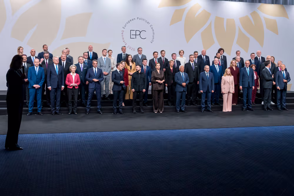 Roberta METSOLA, EP President participates at the Meeting of the European Political Community (EPC) in Copenhagen, Denmark - Family picture