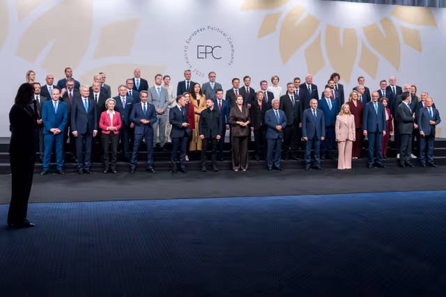 Suriet 3: Roberta METSOLA, EP President participates at the Meeting of the European Political Community (EPC) in Copenhagen, Denmark - Family picture