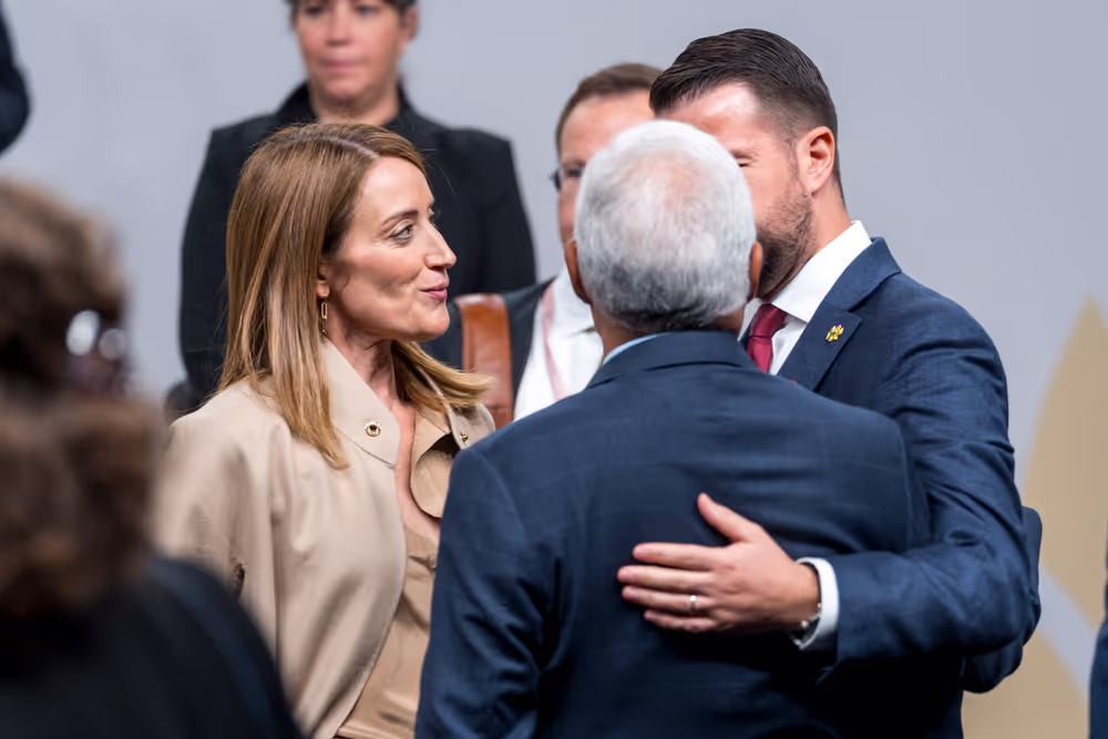 Roberta METSOLA, EP President participates at the Meeting of the European Political Community (EPC) in Copenhagen, Denmark - Family picture