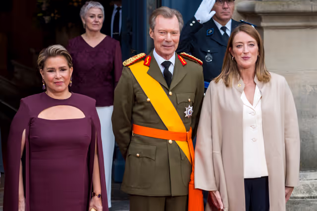 Foto 29: Roberta METSOLA, EP President participates to the abdication ceremony of HRH Grand Duke Henri and the swearing-in ceremony of HRH Grand Duke Guillaume
