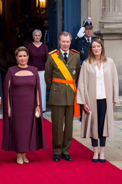 Foto 31: Roberta METSOLA, EP President participates to the abdication ceremony of HRH Grand Duke Henri and the swearing-in ceremony of HRH Grand Duke Guillaume