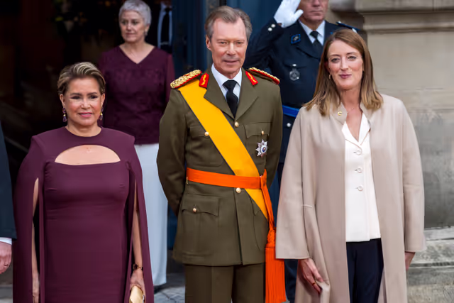 Foto 30: Roberta METSOLA, EP President participates to the abdication ceremony of HRH Grand Duke Henri and the swearing-in ceremony of HRH Grand Duke Guillaume