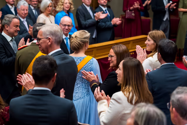 Foto 26: Roberta METSOLA, EP President participates to the abdication ceremony of HRH Grand Duke Henri and the swearing-in ceremony of HRH Grand Duke Guillaume