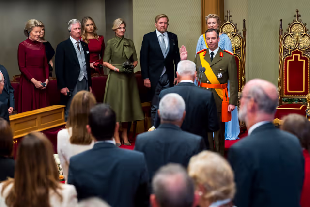 Foto 23: Roberta METSOLA, EP President participates to the abdication ceremony of HRH Grand Duke Henri and the swearing-in ceremony of HRH Grand Duke Guillaume