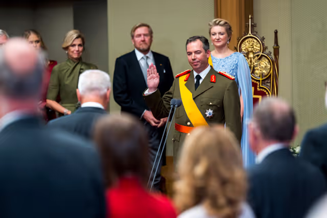 Foto 22: Roberta METSOLA, EP President participates to the abdication ceremony of HRH Grand Duke Henri and the swearing-in ceremony of HRH Grand Duke Guillaume