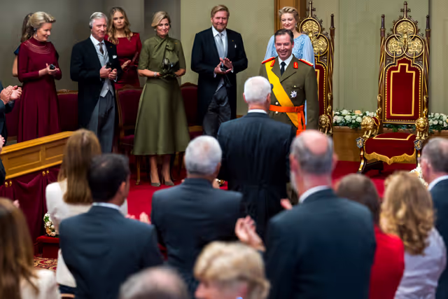 Foto 21: Roberta METSOLA, EP President participates to the abdication ceremony of HRH Grand Duke Henri and the swearing-in ceremony of HRH Grand Duke Guillaume