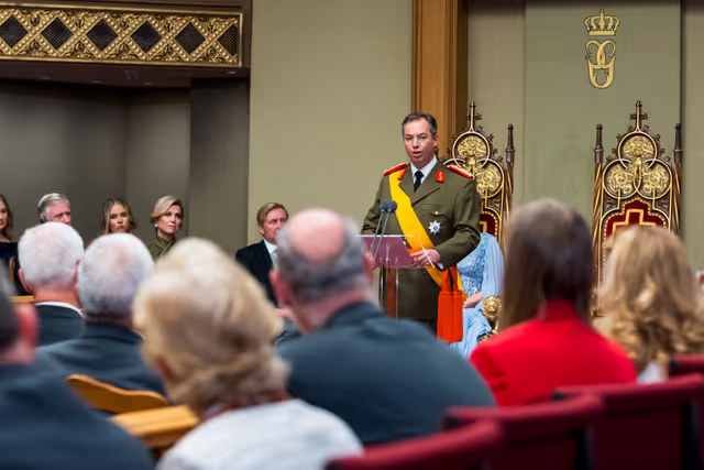 Foto 19: Roberta METSOLA, EP President participates to the abdication ceremony of HRH Grand Duke Henri and the swearing-in ceremony of HRH Grand Duke Guillaume