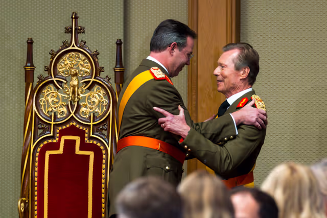 Foto 16: Roberta METSOLA, EP President participates to the abdication ceremony of HRH Grand Duke Henri and the swearing-in ceremony of HRH Grand Duke Guillaume