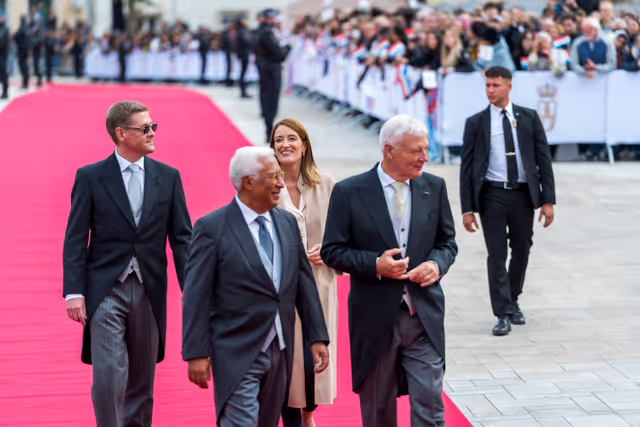 Roberta METSOLA, EP President participates to the abdication ceremony of HRH Grand Duke Henri and the swearing-in ceremony of HRH Grand Duke Guillaume