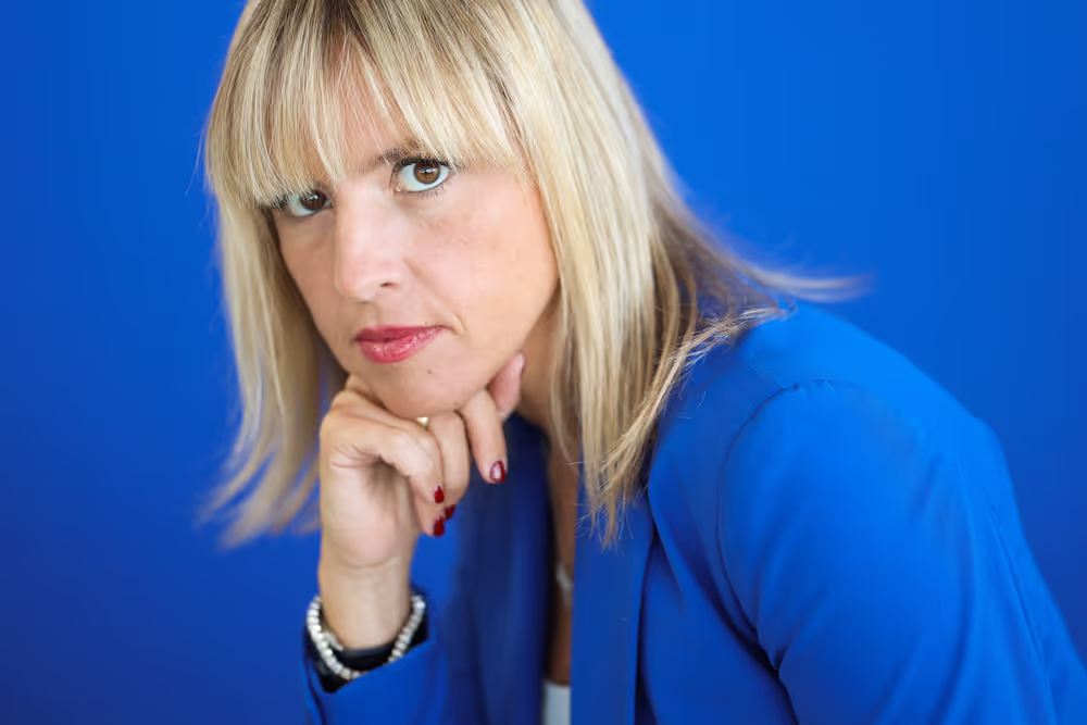 Silvia SARDONE in the EP in Strasbourg