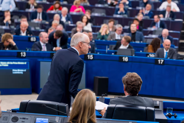 Fotogrāfija 5: EP Plenary session - This is Europe - Debate with Luc FRIEDEN, Luxembourgish Prime Minister