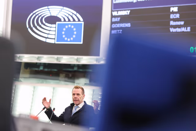 Fotogrāfija 47: EP Plenary session - This is Europe - Debate with Luc FRIEDEN, Luxembourgish Prime Minister