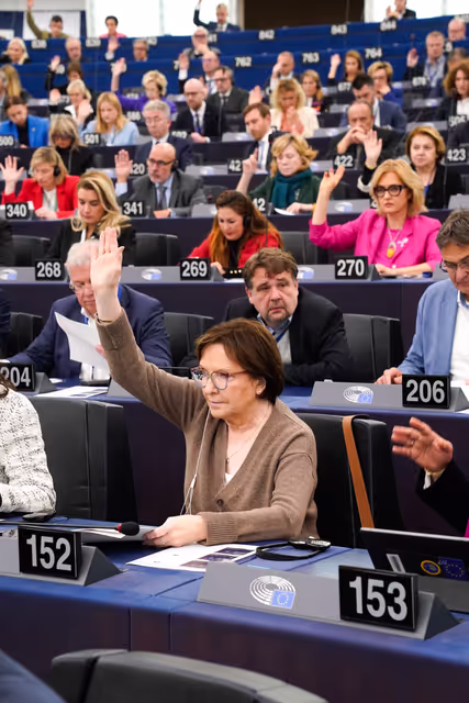 Foto 21: EP Plenary session - Voting session