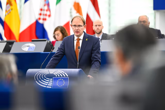 Suriet 40: EP Plenary session - The EU’s role in supporting the recent peace efforts for Gaza and a two-state solution