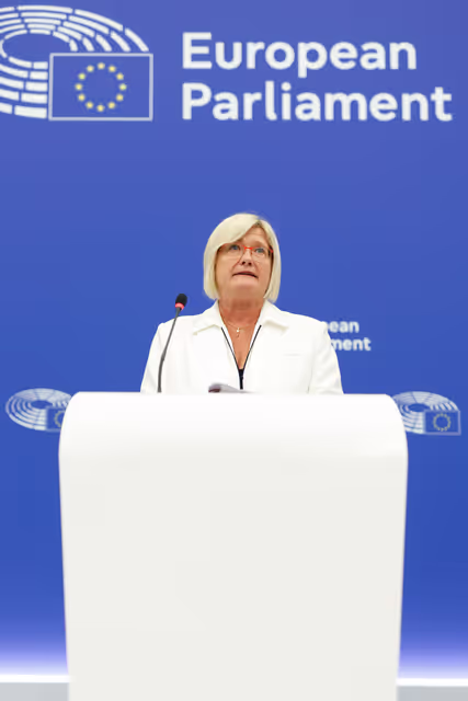 Fotografija 15: Press briefing Patriots for Europe