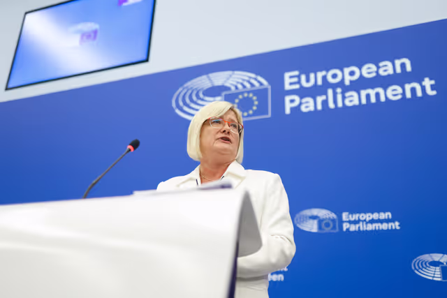 Fotografija 3: Press briefing Patriots for Europe