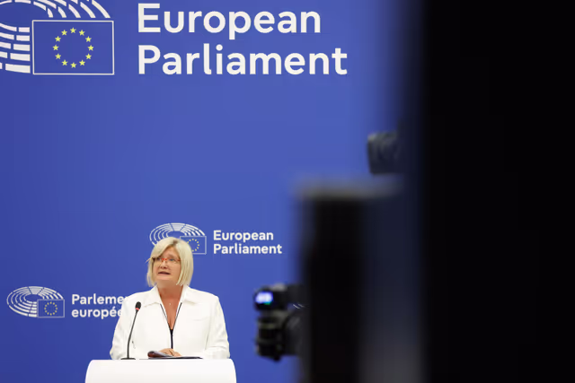 Fotografija 11: Press briefing Patriots for Europe
