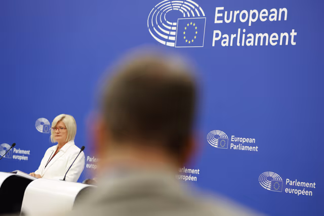Fotografija 8: Press briefing Patriots for Europe