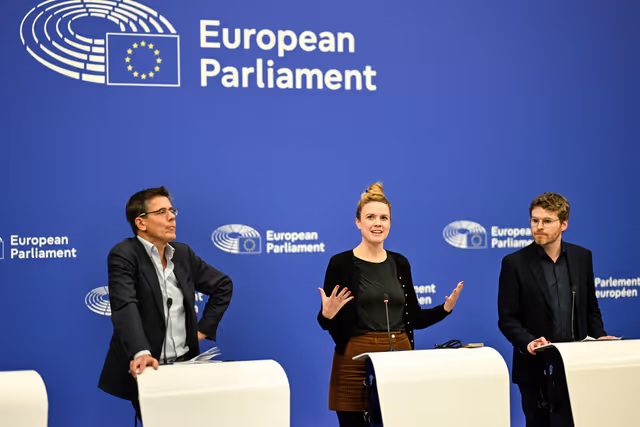 Foto 3: Press briefing Greens/EFA