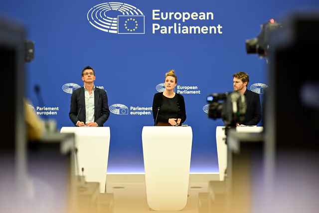 Foto 4: Press briefing Greens/EFA