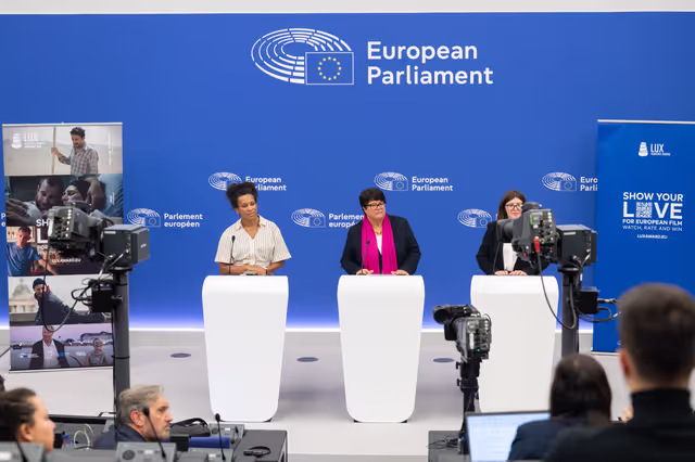 Fotografija 2: Press conference  - LUX Audience Award shortlist announcement