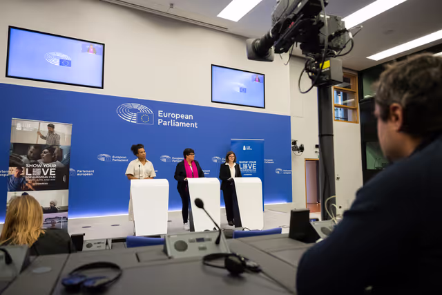 Fotografija 9: Press conference  - LUX Audience Award shortlist announcement