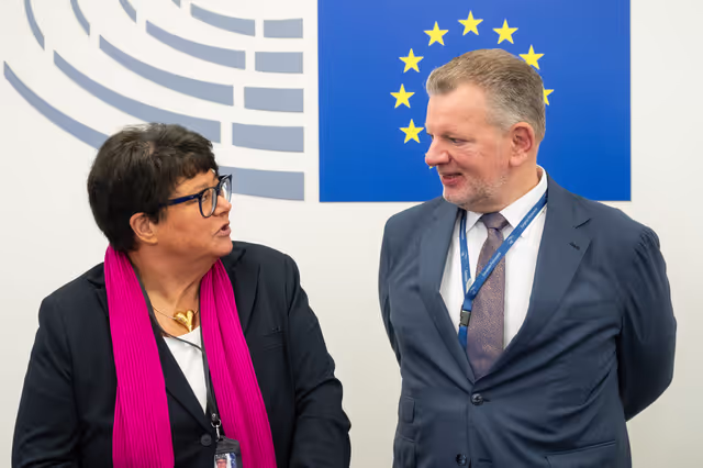 Foto 33: LUX Audience Award 2026 - Meeting with Vice-President Sabine Verheyen, responsible for the LUX Audience Award, along with Members of the Committee on Culture and Education and film representatives