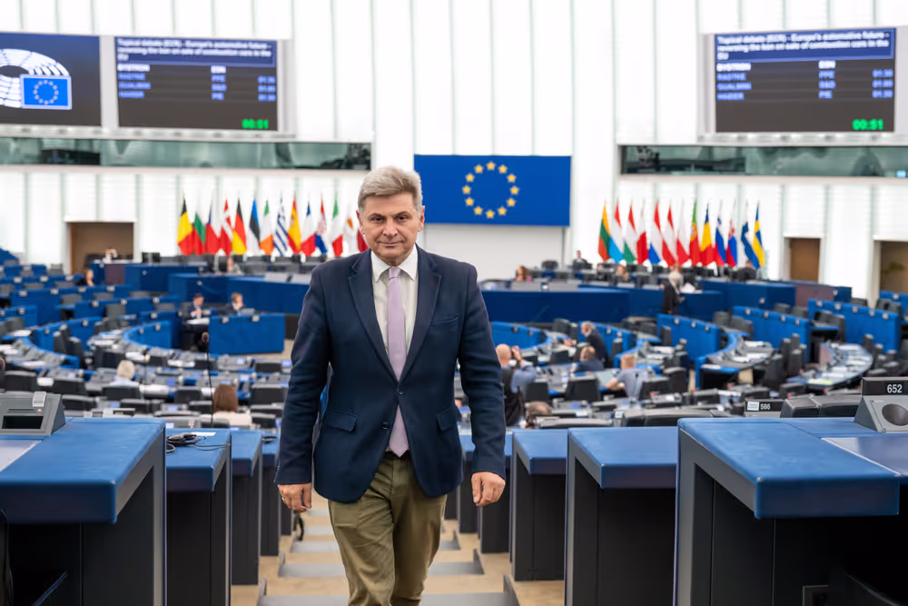 Nikolas FARANTOURIS in the EP in Strasbourg