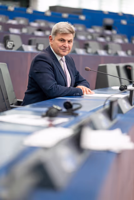 Fotografie 11: Nikolas FARANTOURIS in the EP in Strasbourg