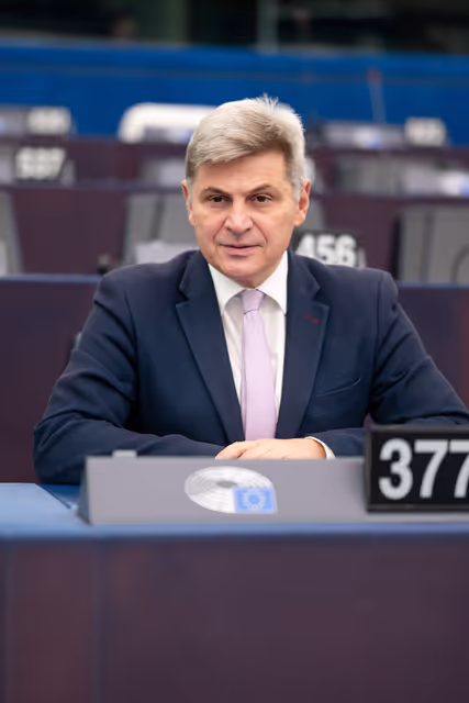 Fotografie 7: Nikolas FARANTOURIS in the EP in Strasbourg