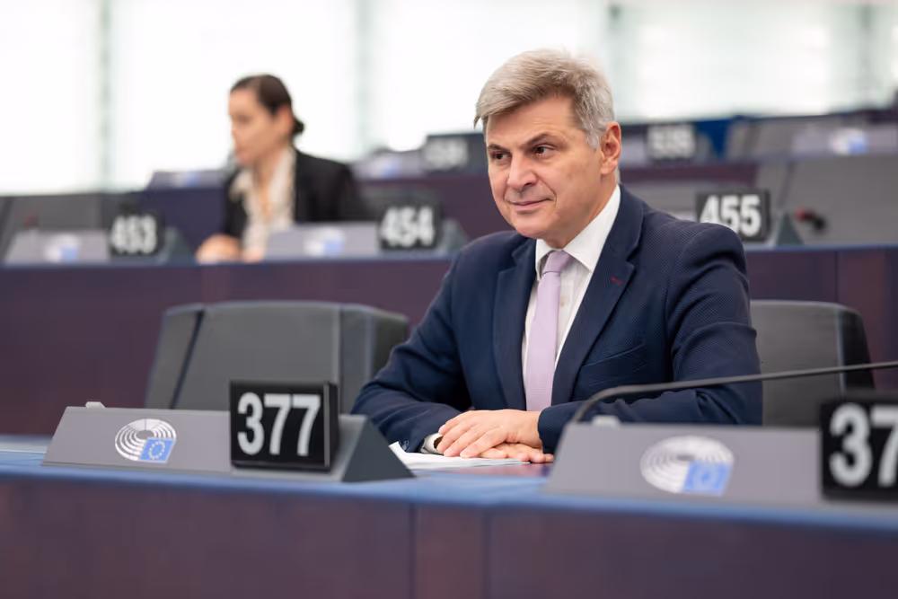 Nikolas FARANTOURIS in the EP in Strasbourg