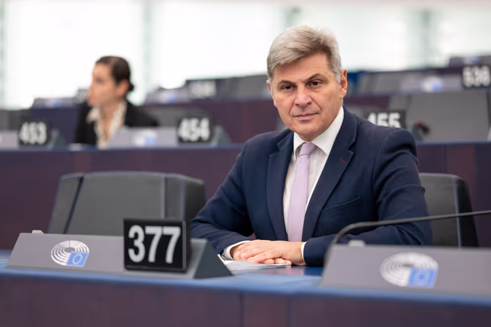 Nikolas FARANTOURIS in the EP in Strasbourg