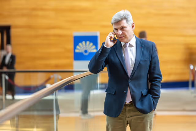 Fotografie 2: Nikolas FARANTOURIS in the EP in Strasbourg