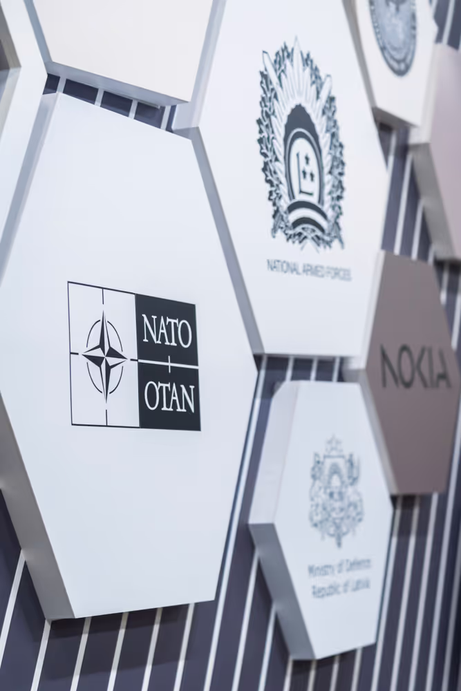 Official visit by Roberta METSOLA, EP President to Riga (Latvia) - Visit to the NATO multinational base at Camp Ādaži with Evika SILIŅA, Latvian Prime Minister