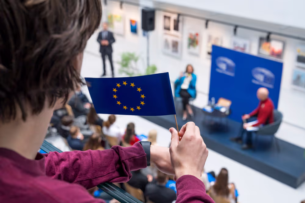 Official visit by Roberta METSOLA, EP President to Riga (Latvia) - Townhall Discussion with Students