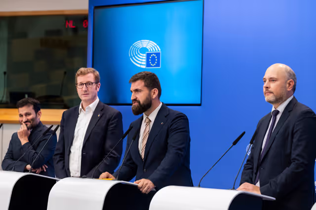 Fotografi 23: Press conference on Air passenger rights