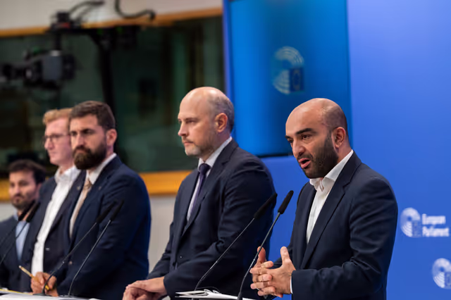 Fotografi 5: Press conference on Air passenger rights