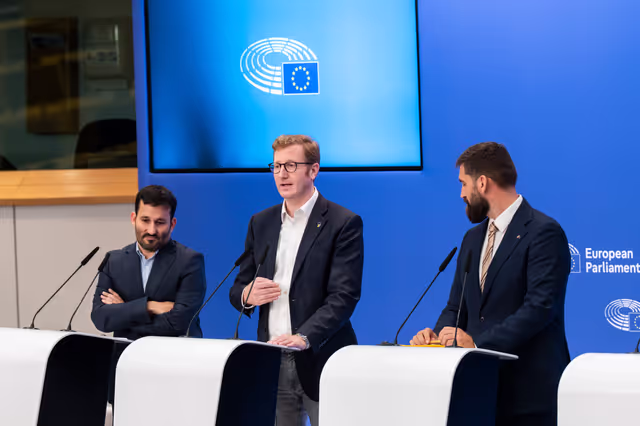 Fotografi 4: Press conference on Air passenger rights