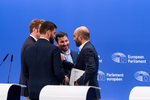 Fotografi 1: Press conference on Air passenger rights