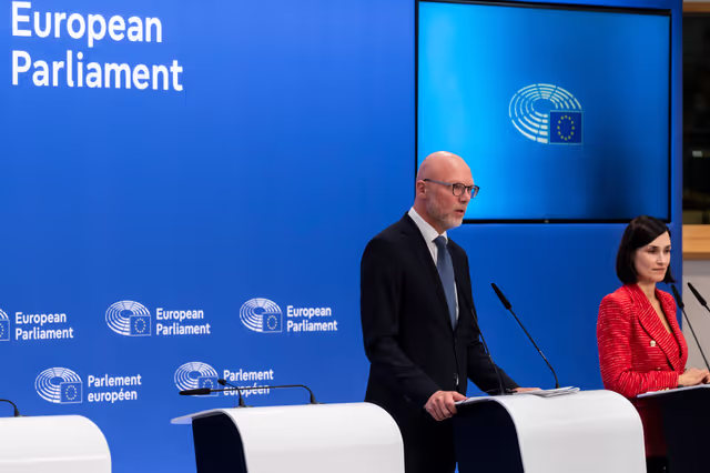 Fotagrafa 7: Press conference on simplified sustainability reporting and due diligence requirements